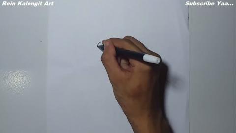 Drawing pirate monster character graffiti