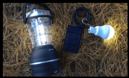 Two more Solar Gadgets -  Light Test 
