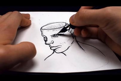 Inktober day 2: Mindless