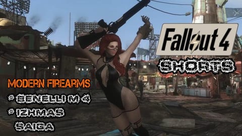 Modern Firearms - Benelli M4 - Izhmash Saiga - Fallout 4 ...