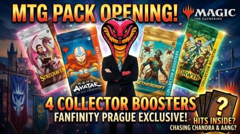 MTG Opening 4 Collector Boosters from Fanfinity Prague! #...