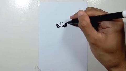 Drawing LUFFY GEAR 5TH #shorts
