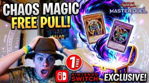 YuGiOh Master Duel Opening Chaos Magic free pull on the s...