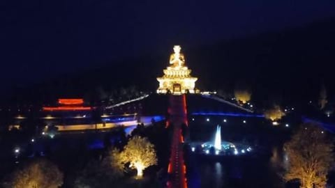 Amazing Buddha Park In The Night - Ravangla | Sikkim