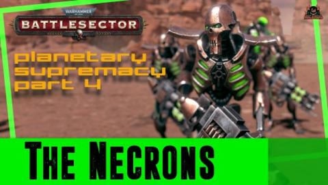 The Necrons Warhammer 40000 Battlesector Planetary Suprem...