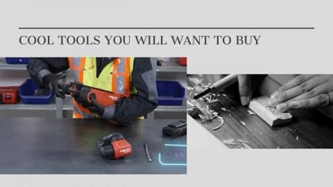 COOL TOOLS YOU'LL WANT TO BUY