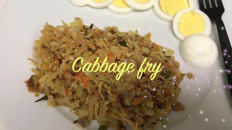 CABBAGE FRY || BB CHEF