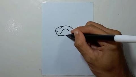 Drawing Angry Piranha Fish Graffiti 2 #shorts