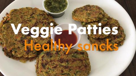 Veggie patties || Healthy snacks || By BB Chef