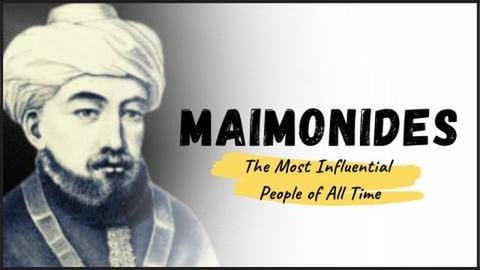 MAIMONIDES - The Philosopher, Physician, and Jewish Schol...