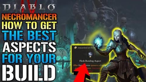 Diablo 4: Necromancer! How To Get The BEST Aspect For You...