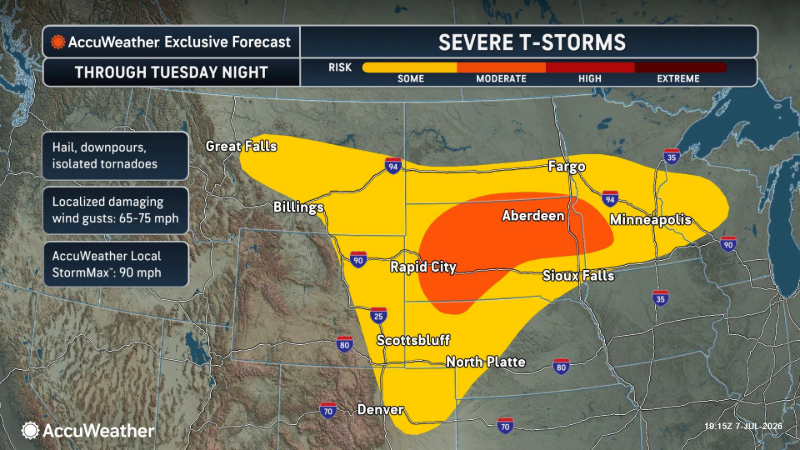 Severe storms target the Upper Midwest | AccuWeather