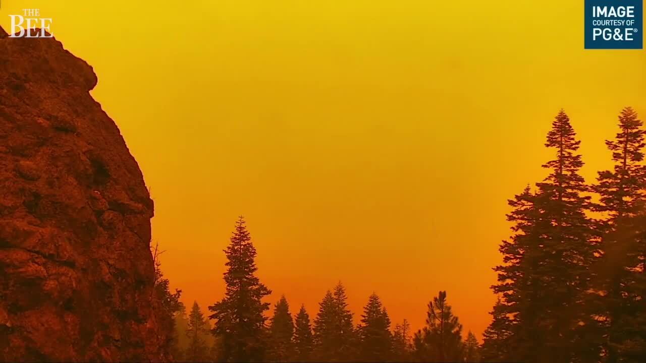 Ca Wildfires Video Sky Turns Orange From Dixie Fire Sacramento Bee