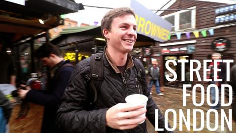LONDON STREET FOOD in CAMDEN TOWN (ft. Thomas Alex Norman...