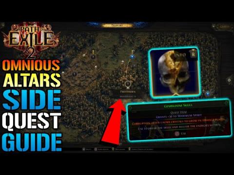 Path Of Exile 2: "Omnious Altars" Side Quest Guide! How T...