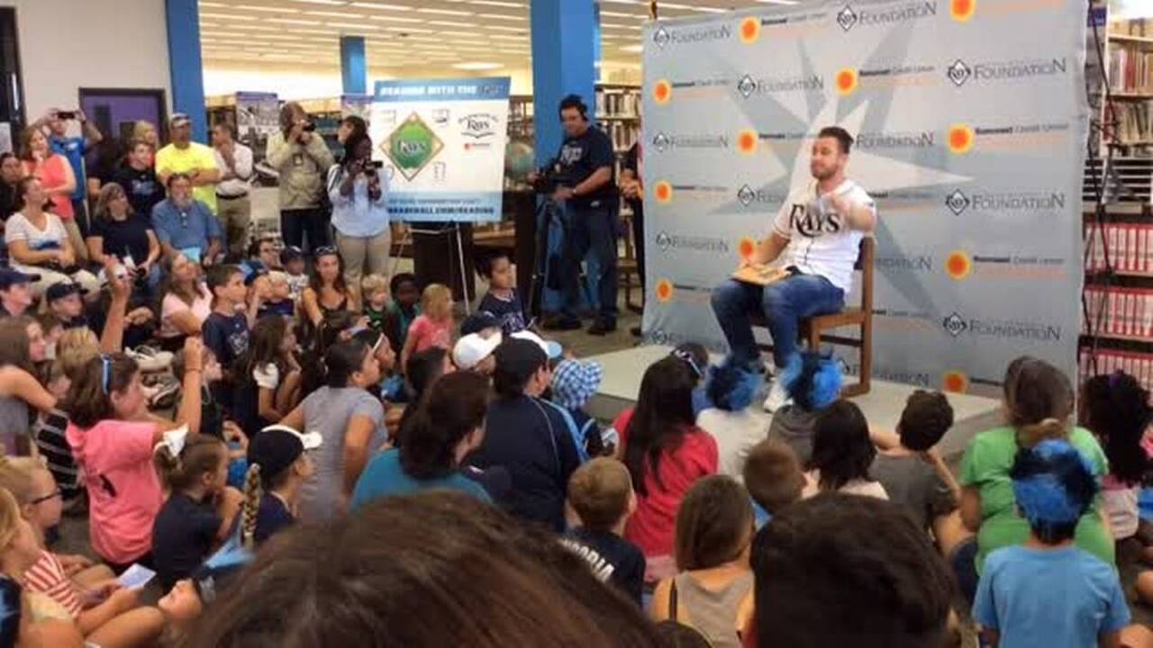 Rays' star Evan Longoria to read at Manatee Library on June 9