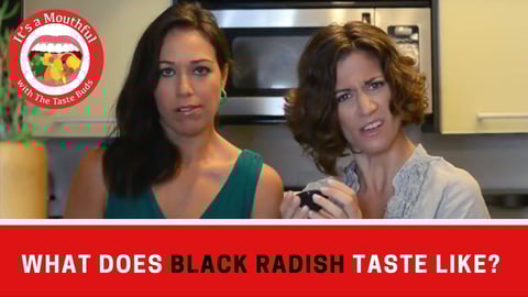 What does BLACK RADISH taste like?