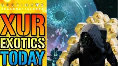 Destiny 2: XUR EXOTICS & LOCATION TODAY! Where Is XUR? (J...
