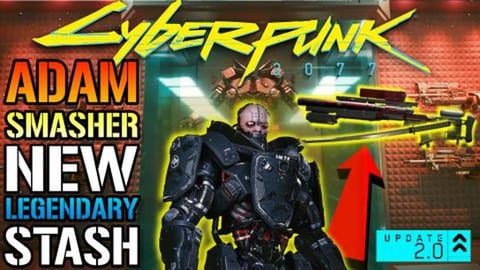 Cyberpunk 2077_ Adam Smasher NEW Legendary Stash Is Amazi...