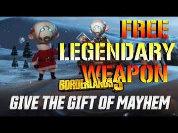Borderlands 3: FREE! LEGENDARY WEAPON! & Echo SKIN! | Gif...