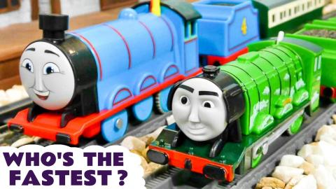 Is Thomas and Friends Gordon faster than the Flying Scots...