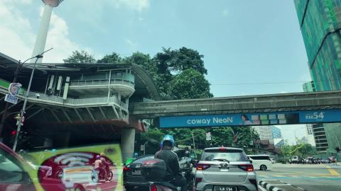 Travelling Along Jalan Sultan Ismail | Kuala Lumpur | Mal...