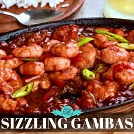 Sizzling Gambas