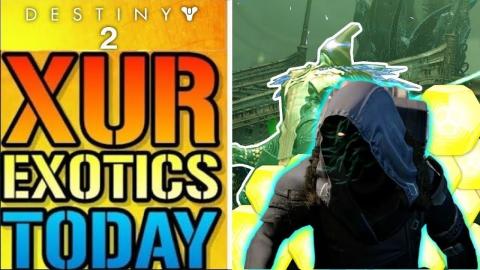 Destiny 2: XUR EXOTICS & Legendary Weapons TODAY! April 1...