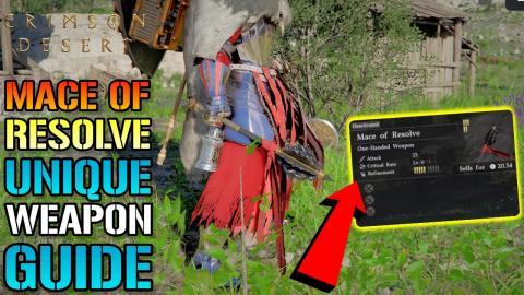 Crimson Desert: "Mace Of Resolve" Weapon Guide! How To Ge...
