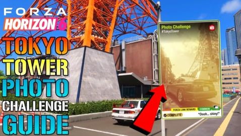 Forza Horizon 6: EASY "Photo Challenge" Guide! "Tokyo Tow...