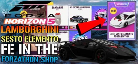 Forza Horizon 5: Lamborghini Sesto Elemento FE! Is In The...