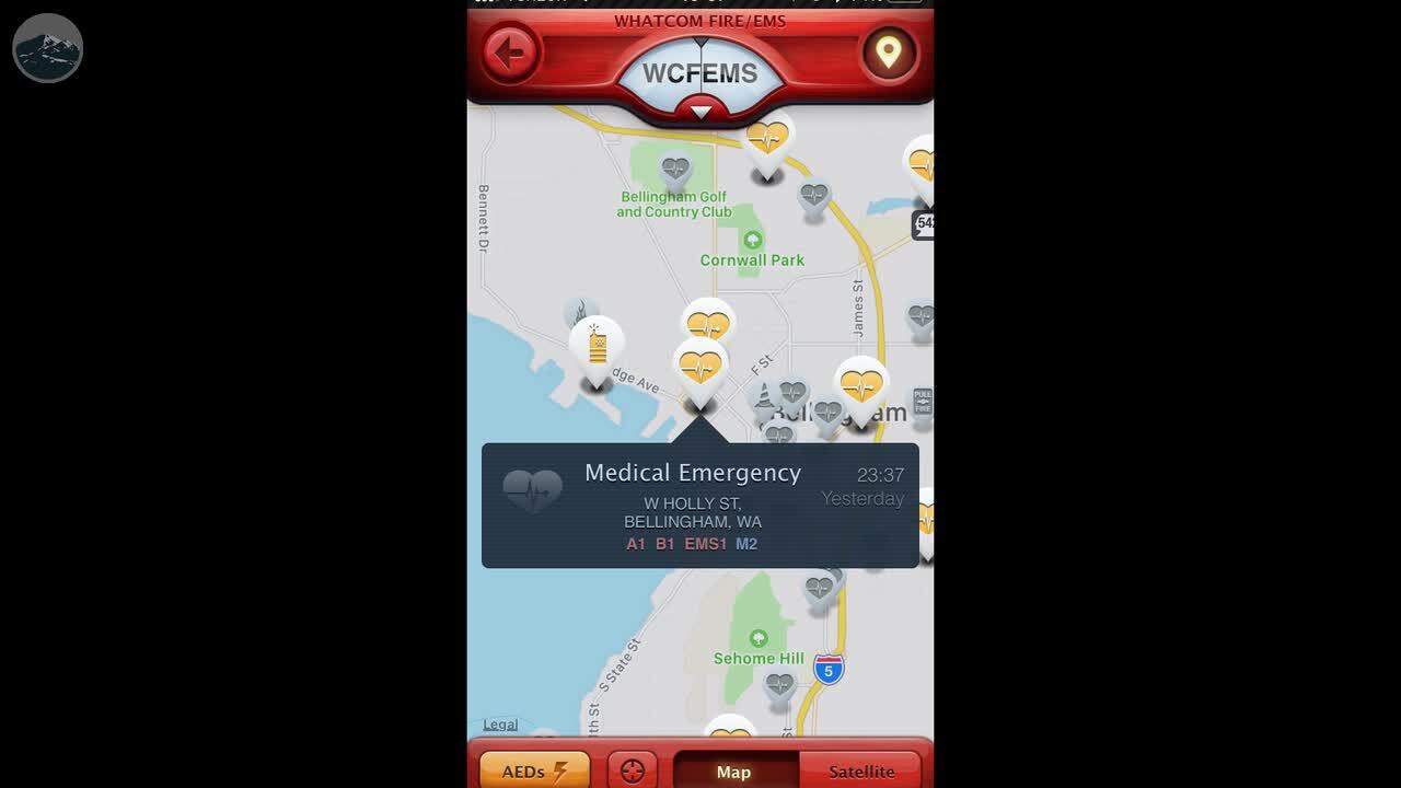 Listen to dispatcher calls to Bellingham fire and aid crews responding to a man who died in