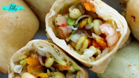 LUMPIANG TOGUE (MUNG BEAN SPROUTS SPRING ROLLS) | FOXY FO...