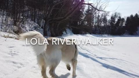Lola Riverwalker makes me climb a small mountain 