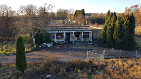 Old buildings found at abandoned military base!