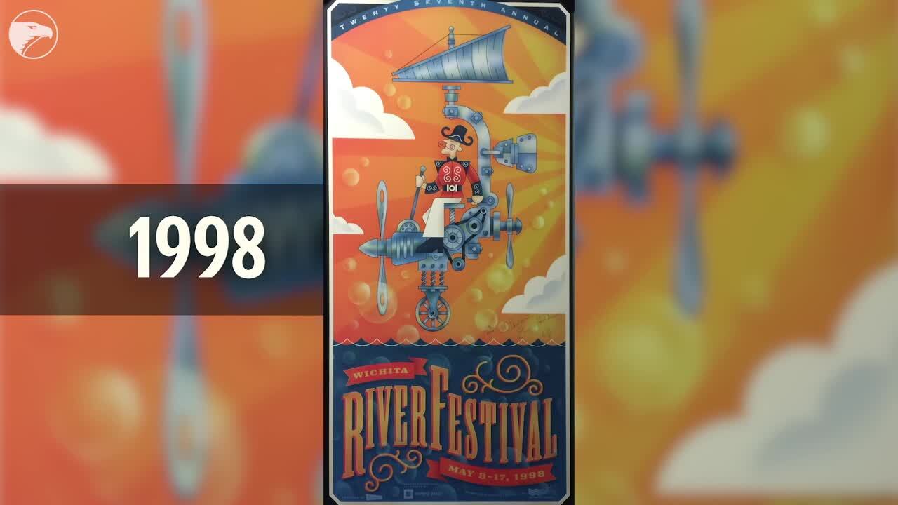 Riverfest posters Wichita Eagle