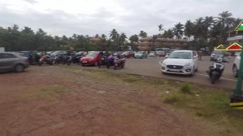 At The Top of Varkala Cliff | Kerala