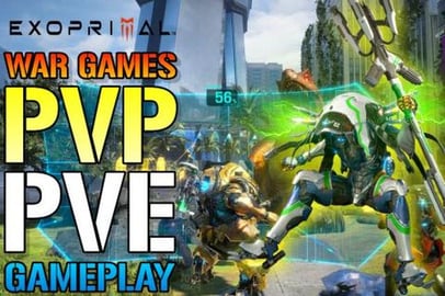Exoprimal: Wargames! NEW Dino Survival 5v5 PvP PvE Gamepl...