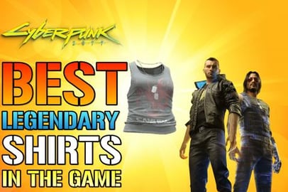 Cyberpunk 2077: How To Get The BEST Legendary SHIRTS In T...