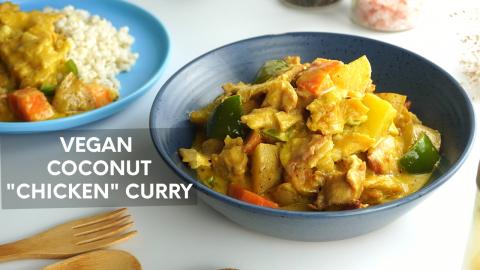 Vegan Coconut "Chicken" Curry