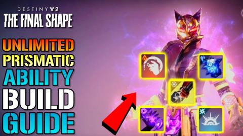 Destiny 2: Amazing Warlock PRISMATIC Build! UNLIMITED Sta...