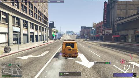 MERC ESCAPES POLICE 