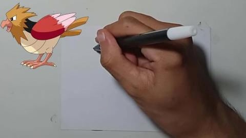 Drawing Pokemon Spearow