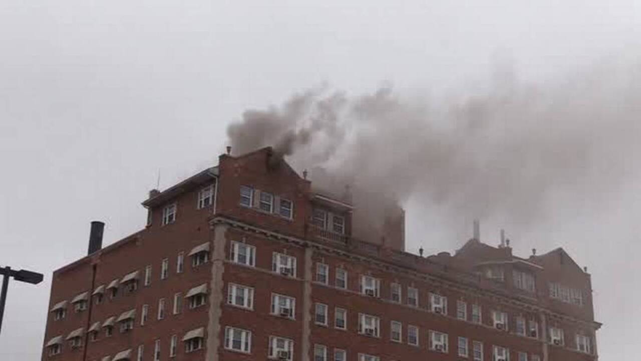 Fire burning in downtown Wichita apartment building Wichita Eagle