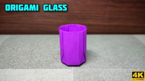 Origami Glass | Origami Cup | Origami tutorial | Paper cr...