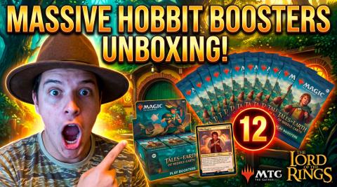 MTG Opening 12 Hobbit Play Boosters!