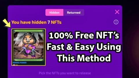100% Free NFT's Fast & Easy Using This Method