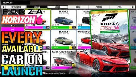 Forza Horizon 6: EVERY Car Available At Launch! FULL Car ...