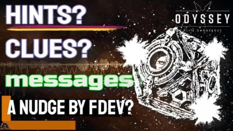 Hidden messages in Posts & Clues //Elite Dangerous Afterm...