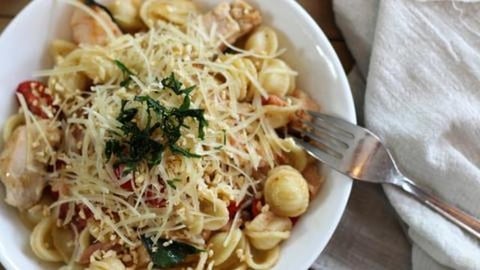 Orecchiette Pasta with Chicken  |  It's Only Food with Ch...